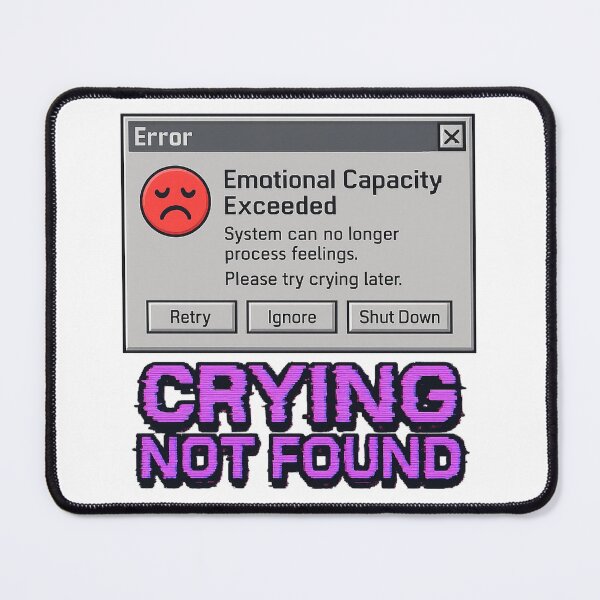 Item preview, Error Message Mood – Glitch Aesthetic designed and sold by Bellassi.