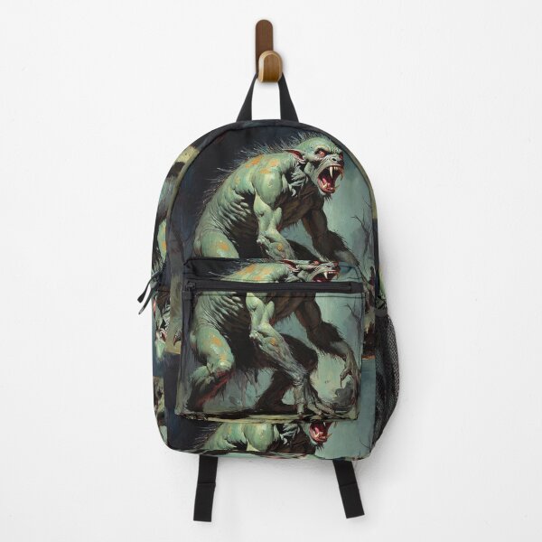 Item preview, The terrible Chupacabra a cryptid painting designed and sold by Vintage Designs +.