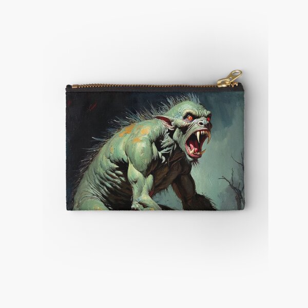 Item preview, The terrible Chupacabra a cryptid painting designed and sold by Vintage Designs +.