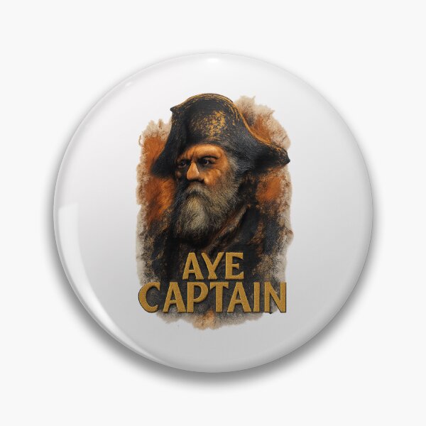 Item preview, Aye Captain Pirate designed and sold by FBA.