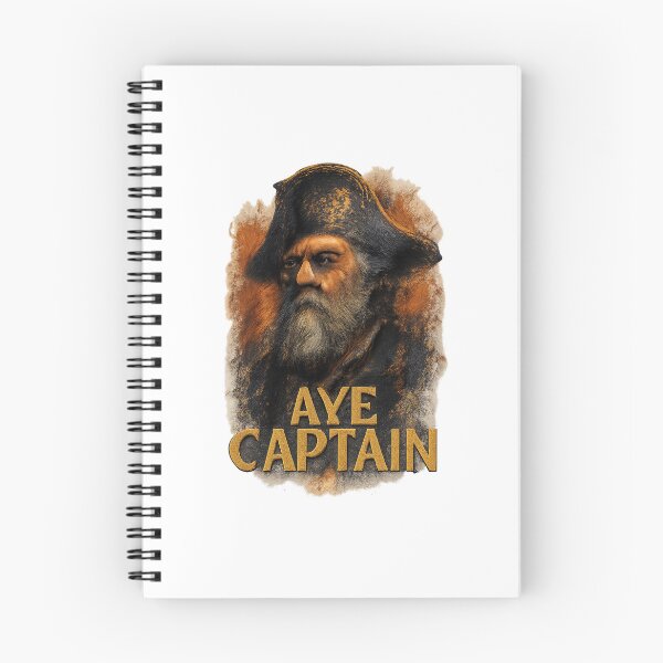 Item preview, Aye Captain Pirate designed and sold by FBA.