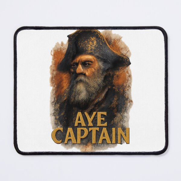 Item preview, Aye Captain Pirate designed and sold by FBA.