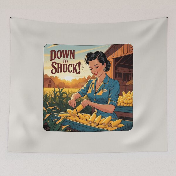 Item preview, Down to shuck designed and sold by NicMacTees.