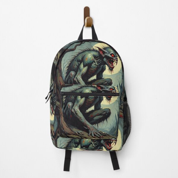 Item preview, The terrible Chupacabra a cryptid painting designed and sold by Vintage Designs +.