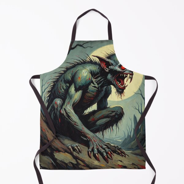 Item preview, The terrible Chupacabra a cryptid painting designed and sold by Vintage Designs +.