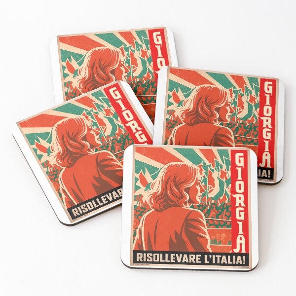 Item preview, Giorgia Meloni | Italy Prime Minister, Conservative, Right-Wing, Nationalist, God-Family-Country, European Politics designed and sold by EdGraphy.