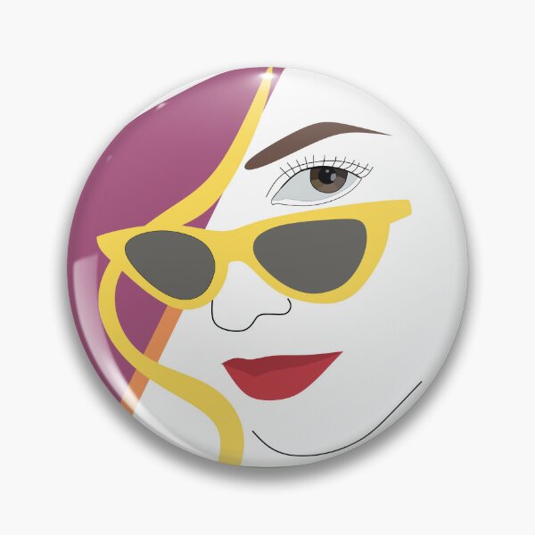 Item preview, Woman Looking Over Her Sunglasses designed and sold by Laanas55.