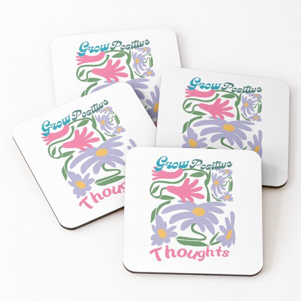 Item preview, Grow Positive Thoughts & Blooming Flowers  designed and sold by adlkh.