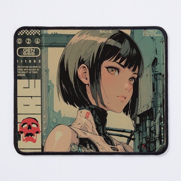 Item preview, Android girl in the street designed and sold by BOZGO.