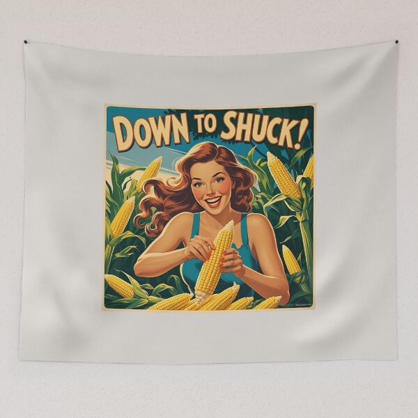 Item preview,  Down to shuck! designed and sold by NicMacTees.