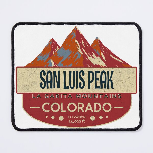 Item preview, San Luis Peak, La Garita Mountains, Colorado, Mountain Design designed and sold by Wanderful-roads.
