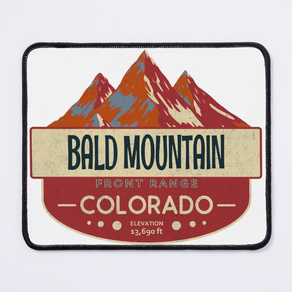 Item preview, Bald Mountain, Front Range, Colorado, Mountain Design designed and sold by Wanderful-roads.