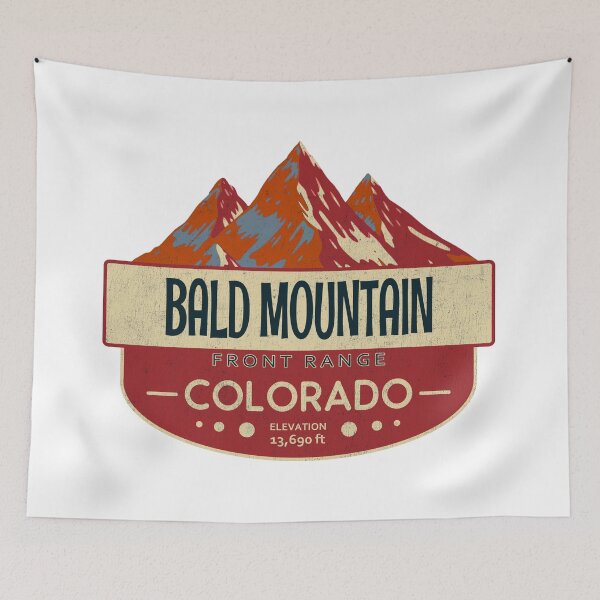 Item preview, Bald Mountain, Front Range, Colorado, Mountain Design designed and sold by Wanderful-roads.