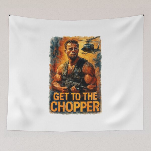 Item preview, Get to the Chopper Action Artwork designed and sold by FBA.
