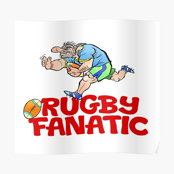 Rugby Cartoons Posters Redbubble