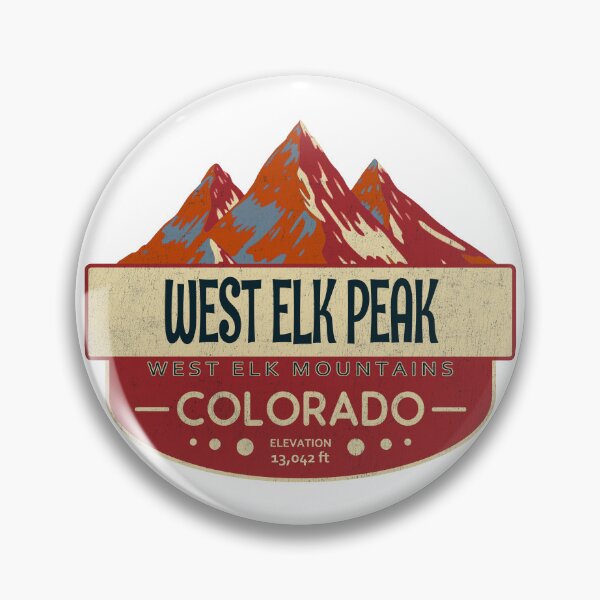 Item preview, West Elk Peak, West Elk Mountains, Colorado, Mountain Design designed and sold by Wanderful-roads.