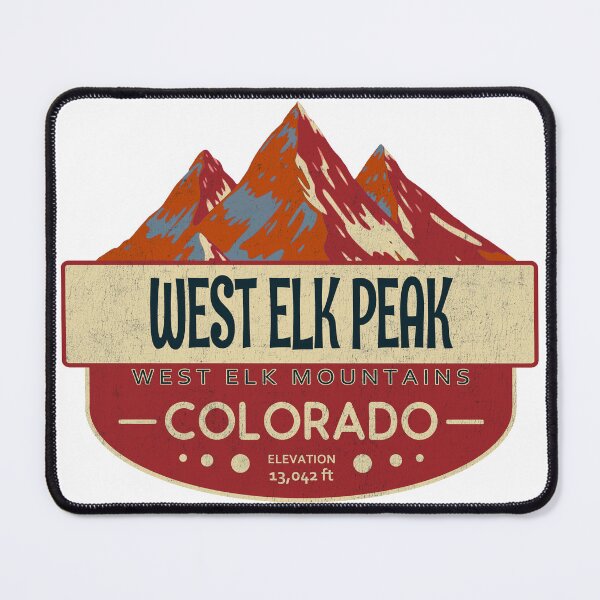 Item preview, West Elk Peak, West Elk Mountains, Colorado, Mountain Design designed and sold by Wanderful-roads.