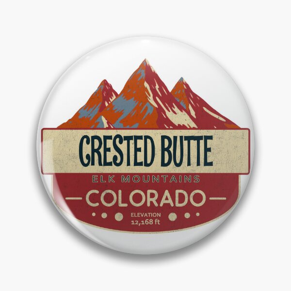 Artikelvorschau, Crested Butte, Elk Mountains, Colorado, Bergdesign entworfen und verkauft von Wanderful-roads.
