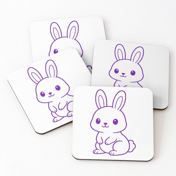 Item preview, Color Bunny - Dark Violet designed and sold by AngelMiette.