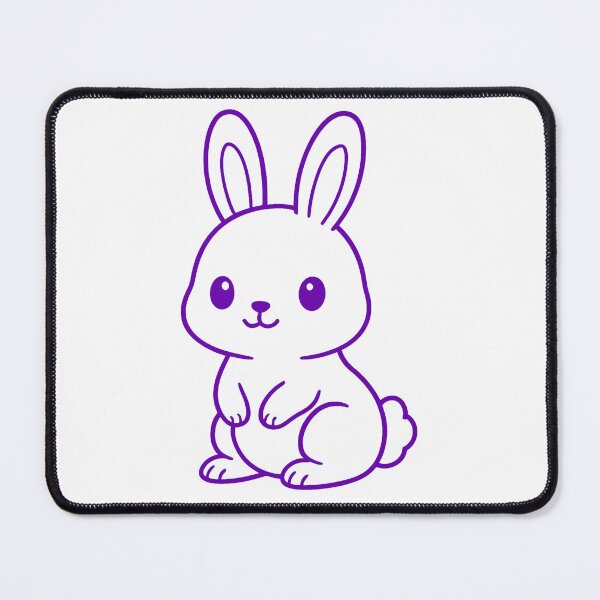 Item preview, Color Bunny - Dark Violet designed and sold by AngelMiette.