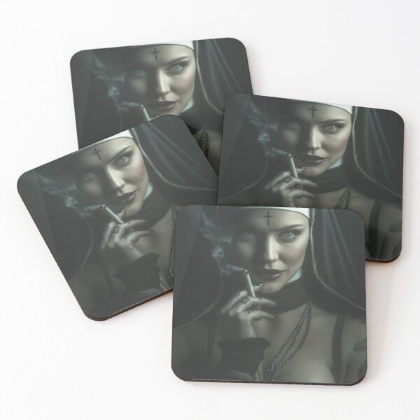 Item preview, unholy nun designed and sold by CursedbyLilith.