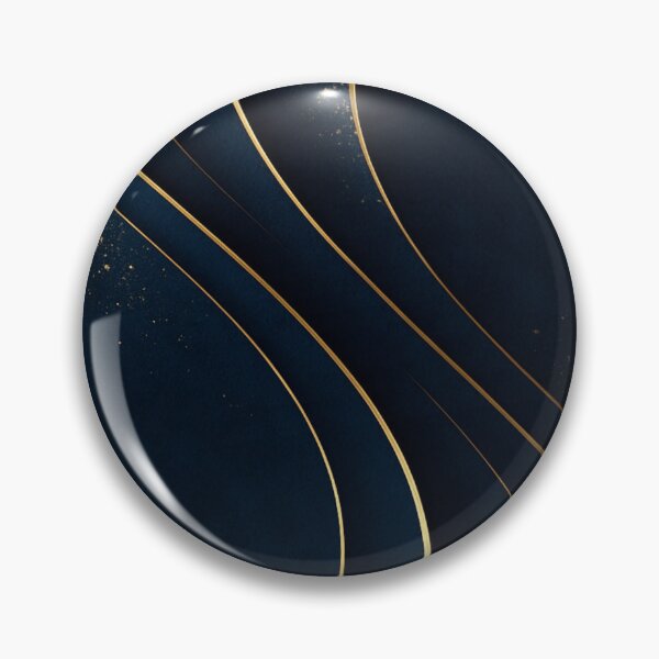 Item preview, Velvet Night – Golden Waves Abstract designed and sold by Bellassi.