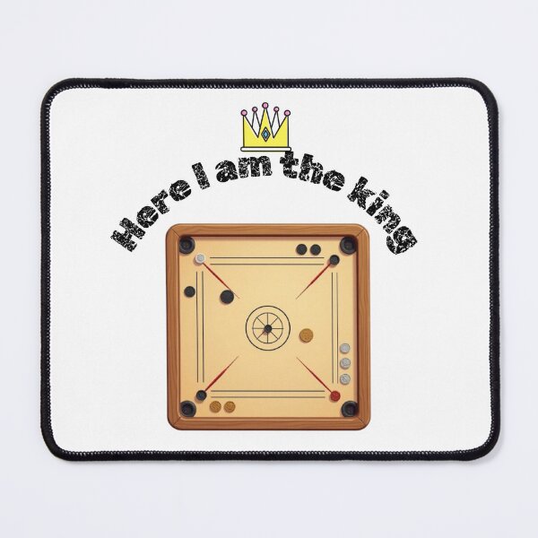 Item preview, carrom game, Here I am the king designed and sold by falconaro.