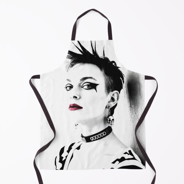 Item preview, 80s Punk Rock Girl Poster – Bold Non-Binary Rebel Art for Alternative Home Decor designed and sold by paulo silveira.