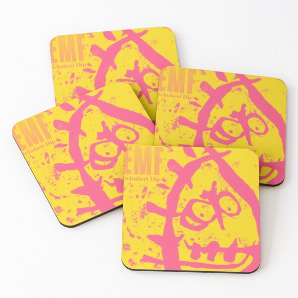 Item preview, EMF - Schubert Dip - Its unbelievable! Album cover- yellow designed and sold by TheRubberOnion.