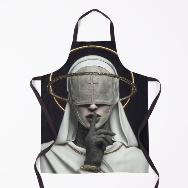 Item preview, unholy nun designed and sold by CursedbyLilith.