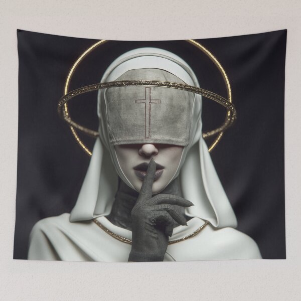 Item preview, unholy nun designed and sold by CursedbyLilith.