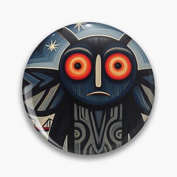 Item preview,  The Mothman of Point Pleasant cryptid abstract modern art style painting designed and sold by Vintage Designs +.