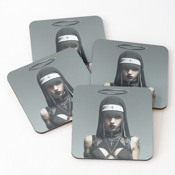 Item preview, unholy nun designed and sold by CursedbyLilith.