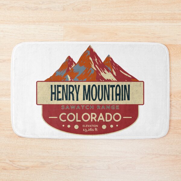 Item preview, Henry Mountain, Sawatch Range, Colorado, Mountain Design designed and sold by Wanderful-roads.
