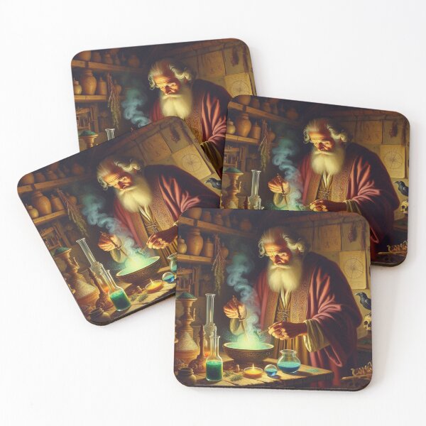 Item preview, 6The Alchemist in his laboratory designed and sold by Vintage Designs +.