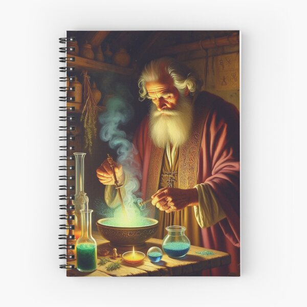 Item preview, 6The Alchemist in his laboratory designed and sold by Vintage Designs +.