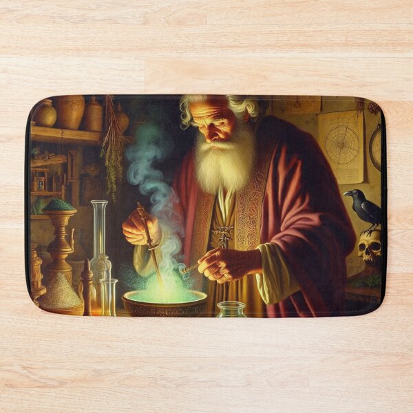 Item preview, 6The Alchemist in his laboratory designed and sold by Vintage Designs +.