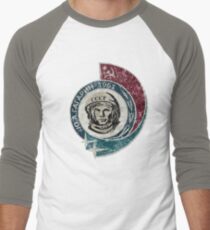 Camiseta ¾ bicolor para hombre CCCP Yuri Gagarin 1961