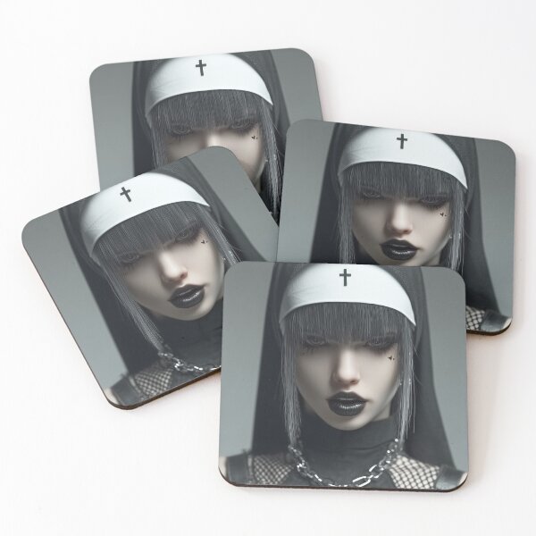 Item preview, unholy nun designed and sold by CursedbyLilith.