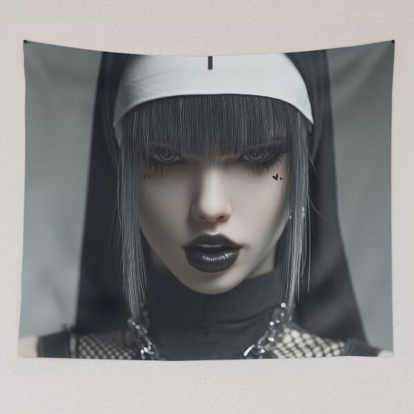 Item preview, unholy nun designed and sold by CursedbyLilith.