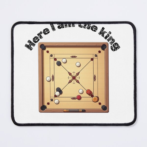 Item preview, carrom game, Here I am the king designed and sold by falconaro.