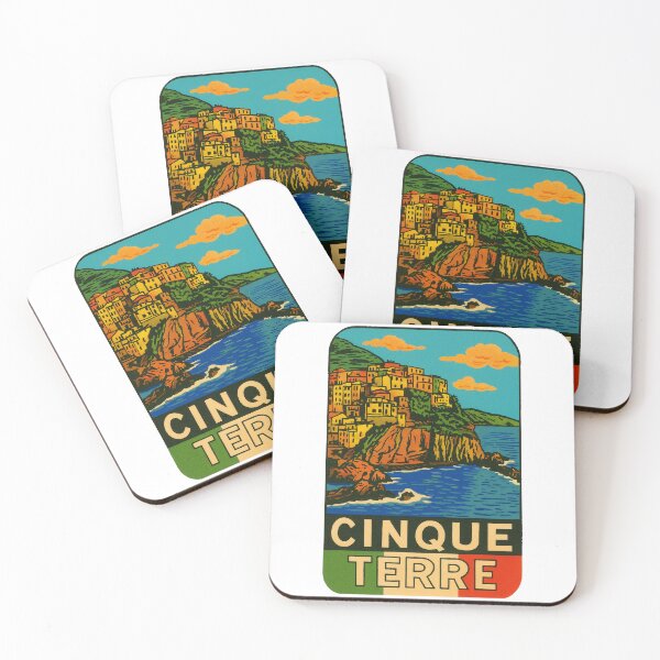 Item preview, Cinque Terre Decal designed and sold by Decal Mania.