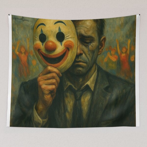 Item preview, Behind the Mask – Fake Smile designed and sold by Nuvijo.