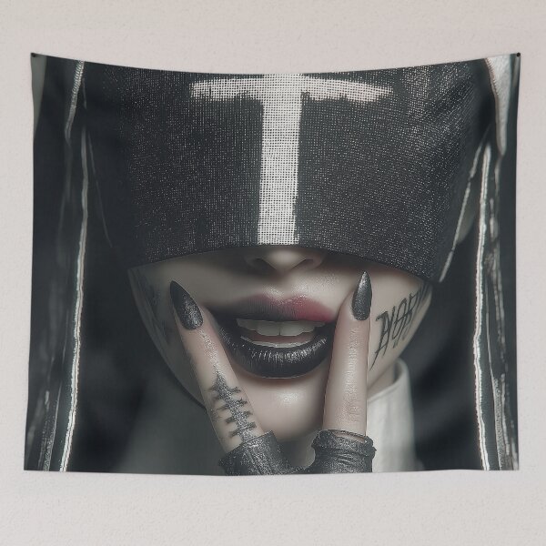 Item preview, unholy nun designed and sold by CursedbyLilith.
