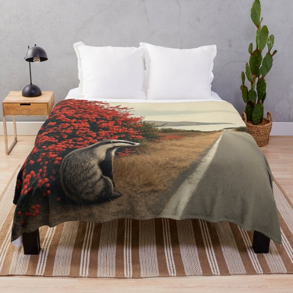 Item preview, Badger and Berry Bush designed and sold by HabitableMoons.
