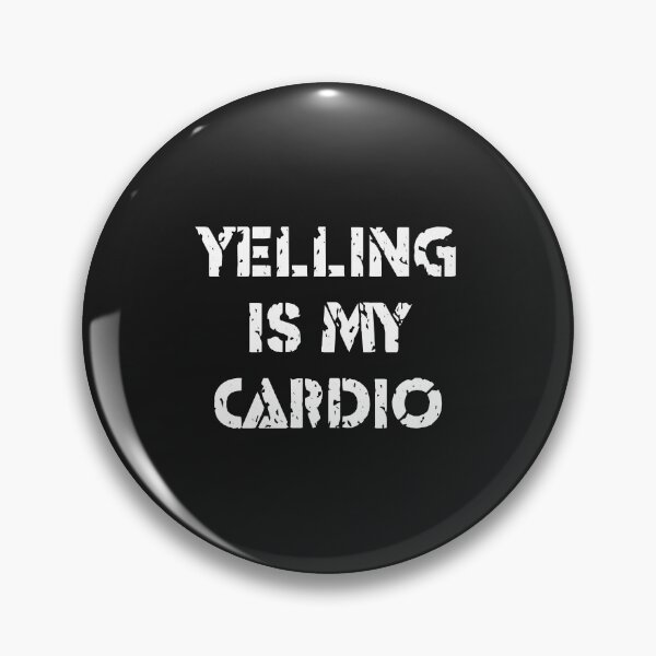 Item preview, Yelling is My Cardio – Funny Gym Teacher Quote Gift designed and sold by FamilyStore94.
