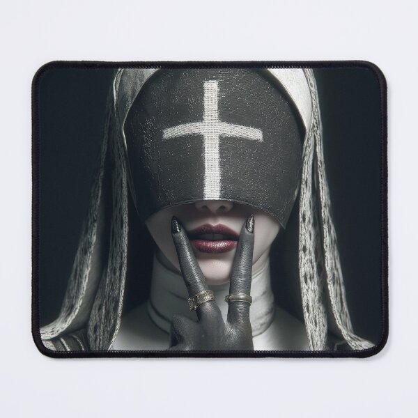 Item preview, unholy nun designed and sold by CursedbyLilith.