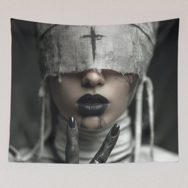 Item preview, unholy nun designed and sold by CursedbyLilith.