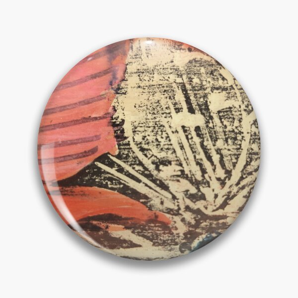 Item preview, Trillium color block printed abstract painting designed and sold by jessrussell.