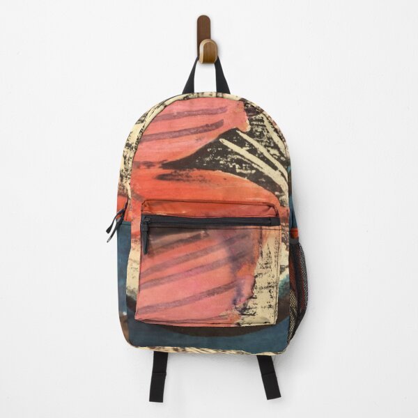 Item preview, Trillium color block printed abstract painting designed and sold by jessrussell.